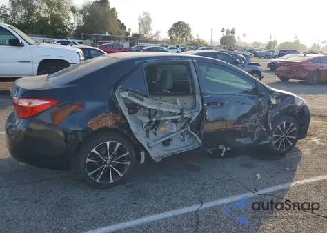 2017 Toyota Corolla L z USA, uszkodzony, nr VIN 5YFBURHE2HP715851